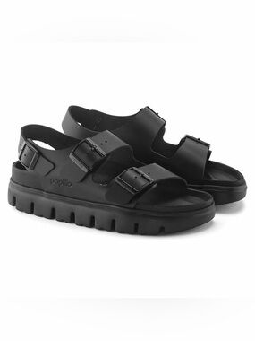 Birkenstock Papillio Milano Chuncky Pap black sandals